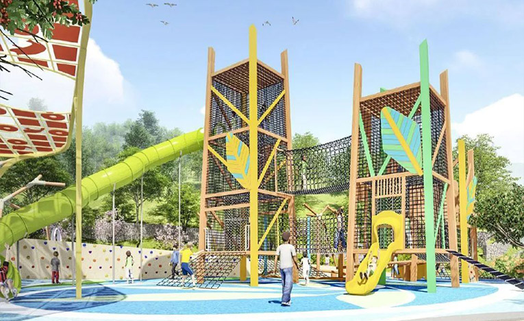 戶外兒童非標(biāo)無(wú)動(dòng)力游樂(lè)設(shè)施怎么選擇廠？
