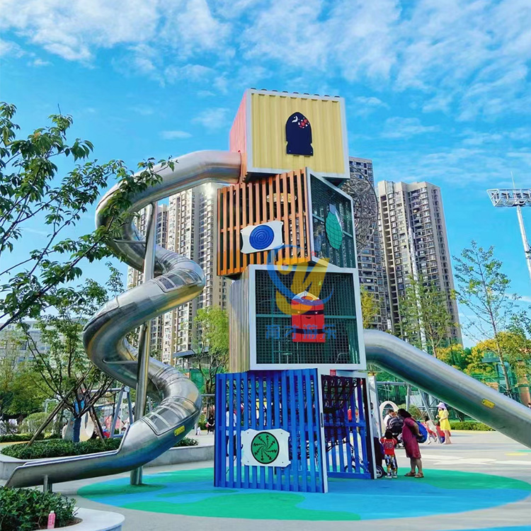 不銹鋼兒童滑道_非標不銹鋼滑梯_不銹鋼滑梯定做(圖3) 10.jpg