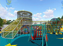 大型攀爬網(wǎng)籠組合滑梯_幼兒園體能訓(xùn)練器材_兒童無動(dòng)力戶外拓展游樂設(shè)施