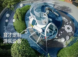 六一兒童節(jié)推出星際太空開普勒系列無動力游樂設(shè)備滑梯定制