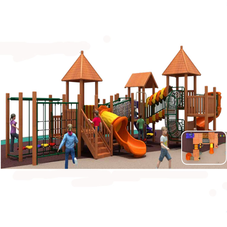 景區(qū)室外大型木質(zhì)滑梯_兒童木滑梯秋千定制(圖1) 91.jpg