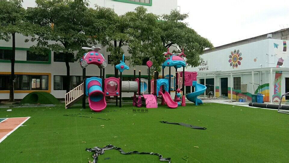 木質(zhì)體能拓展器材幼兒園戶外大型玩具攀爬滑梯案例_佛山佰德幼兒園(圖6) QQ圖片20220721090950.jpg