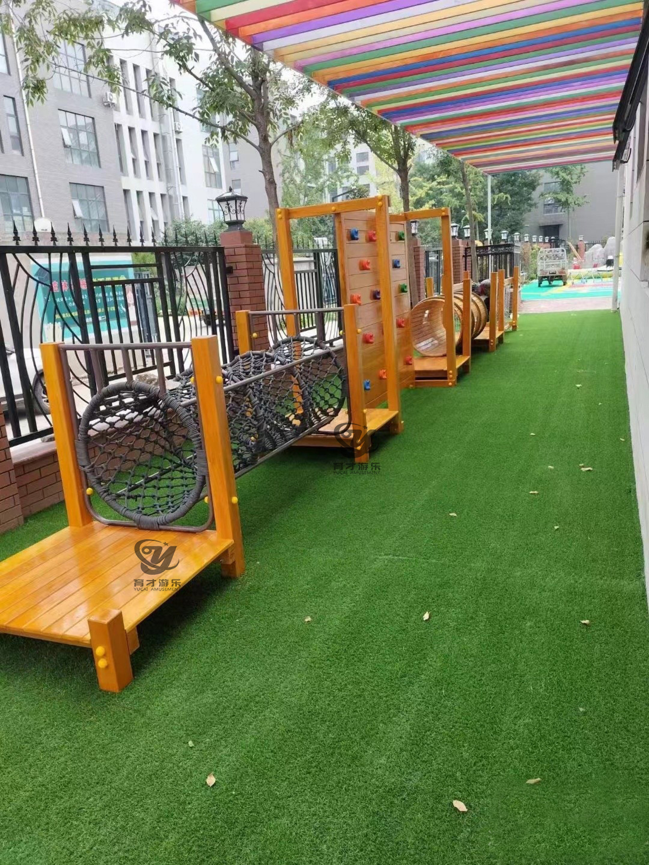 幼兒園室內(nèi)淘氣堡兒童木質(zhì)拓展滑梯大型戶外游樂設(shè)備案例_佛山萬福幼兒園(圖4) 微信圖片_20220721165314.jpg