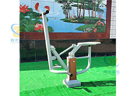 戶外健騎機_公園小區(qū)塑木健身路徑_中老年人健身器材