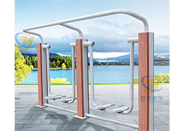 雙人漫步機(jī)_塑木小區(qū)健身器材_塑木公園健身器材