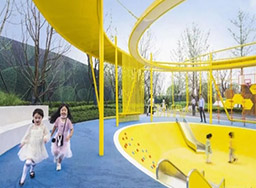 兒童游樂園中新奇的游樂裝置—無動力游樂設(shè)備