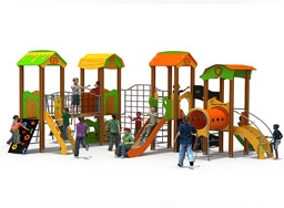 大型戶外PE板兒童滑梯_幼兒園攀爬滑梯_小區(qū)兒童攀爬滑梯