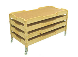 小學(xué)生午托床_幼兒園實(shí)木小床_幼兒園午睡床