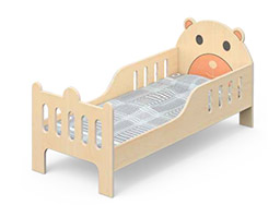 幼兒園午休疊疊床_兒童實木床疊疊床_寶寶午睡小床