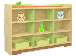  幼兒園區(qū)角展示柜收納架_幼兒園區(qū)角柜收納柜