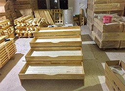 幼兒園實木午睡床_兒童疊疊床_早教中心午休床