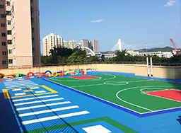 戶外塑料地膠_塑膠拼裝地面地墊_室外懸浮地板