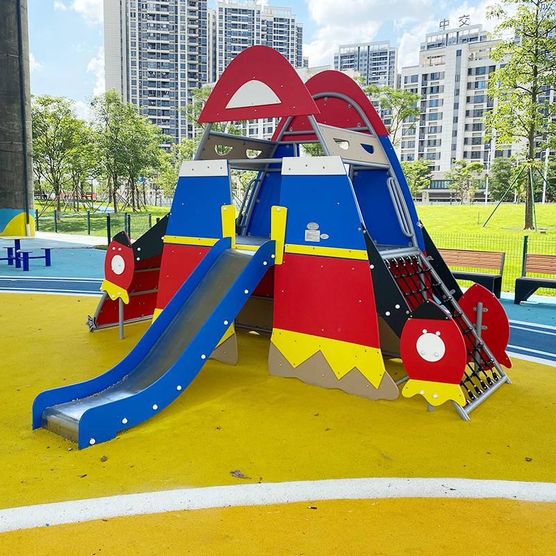 大型室外組合滑梯_公園兒童滑梯_小區(qū)戶外組合滑梯