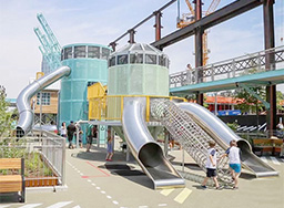 景區(qū)不銹鋼滑滑梯_大型不銹鋼兒童滑梯_公園不銹鋼滑梯