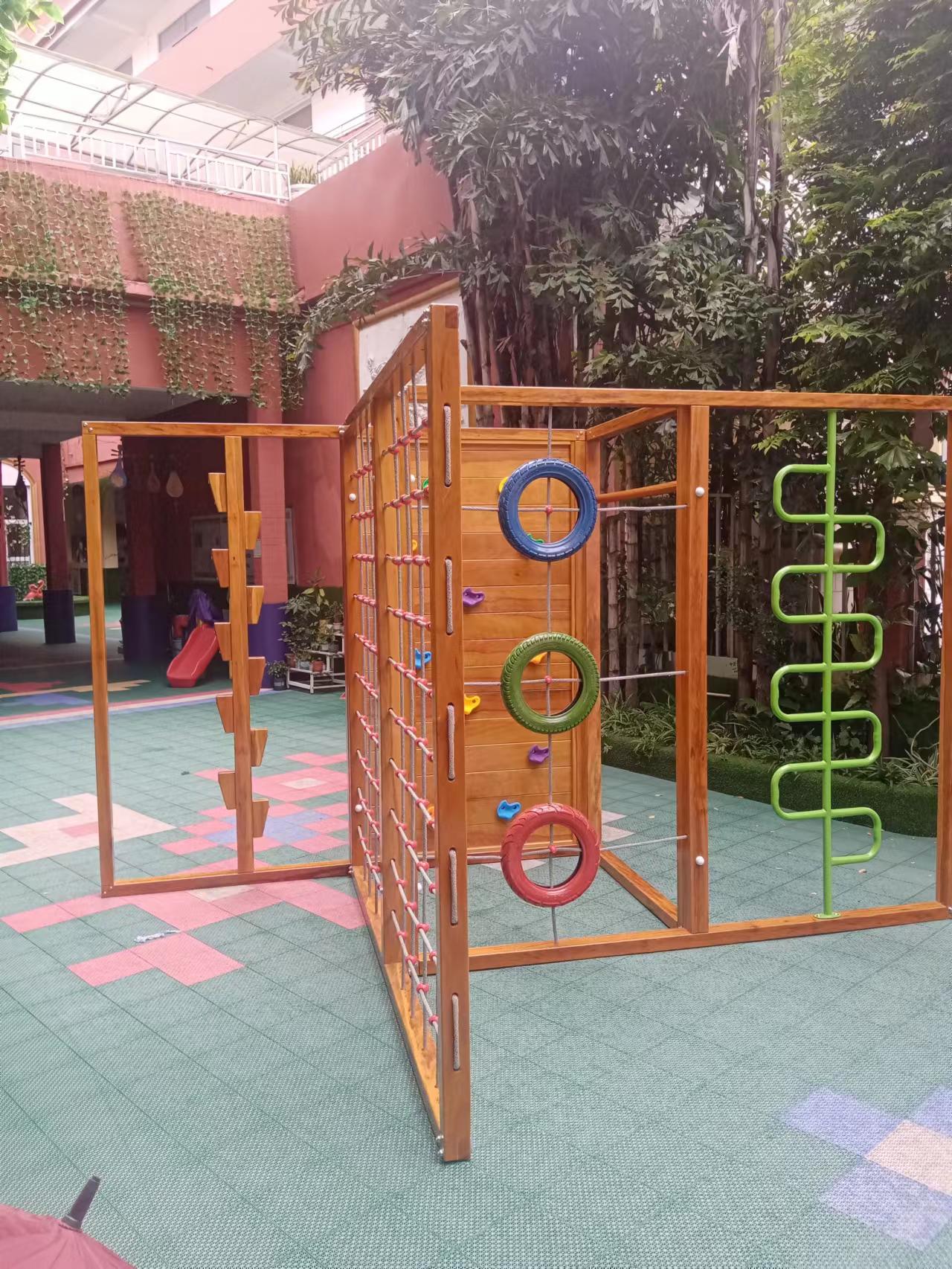佛山幼兒園戶外兒童攀爬網(wǎng)游樂場(chǎng)拓展器材設(shè)施|順德大良長江幼兒園案例(圖1) 微信圖片_20230614154410.jpg