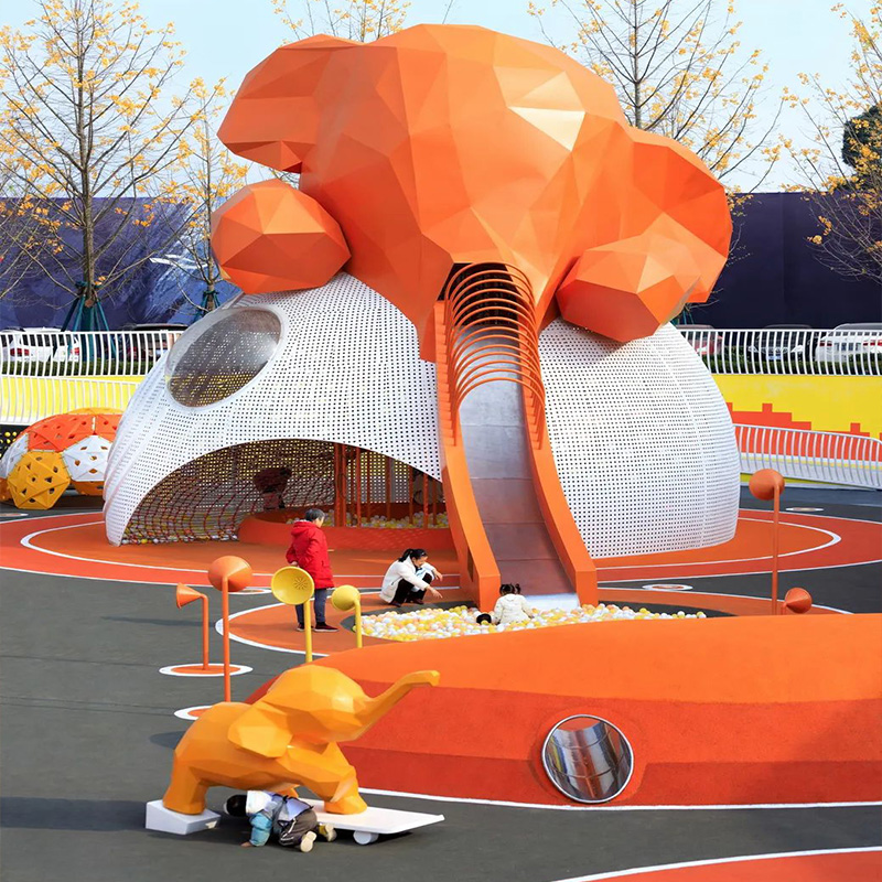 室外不銹鋼滑梯_室外大型不銹鋼滑梯_室外大型組合滑梯(圖2) 9.jpg