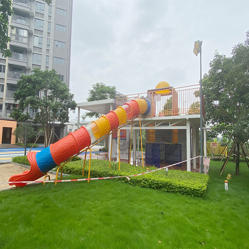 兒童塑料滑梯_幼兒園塑料滑梯_幼兒園組合滑梯(圖2) 201.jpg